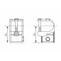 TF135 Clamp-on Tee