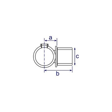 TF147 Internal Swivel Tee