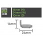 Mecalux M7 Longspan Locking Pin Mecalux M7 Longspan Locking Pin