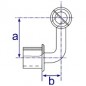 TF747C - Assist Expanding Internal Swivel Bracket 42.4mm O/D