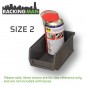Grey Plastic Parts Bins