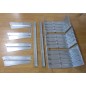 Longspan Galvanised Shelving with 5 Modular Bin Levels