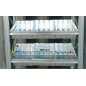 Longspan Galvanised Shelving with 5 Modular Bin Levels