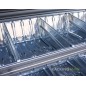 Longspan Galvanised Shelving with 5 Modular Bin Levels