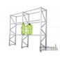 SH030 - Galvanised Hanging Garment Racking SH030 - Galvanised Hanging Garment Racking