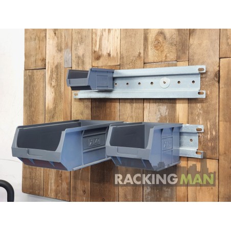 Used Metal Brackets / Heavy Duty Wall Rails