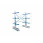 Double Sided Cantilever Rack 2432mm High Double Sided Cantilever Rack 2432mm High