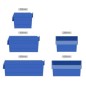 600 Rivet Racking Bay With Mixed 280 & 420mm Wide Shelf Bins 600 Rivet Racking Bay With Mixed 280 & 420mm Wide Shelf Bins