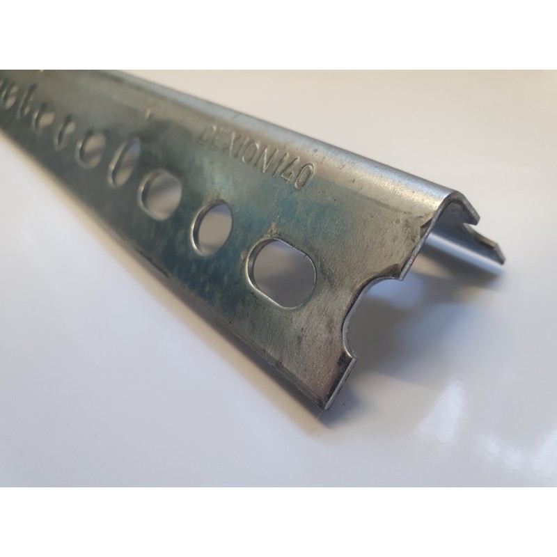 Dexion Slotted Angle 140 Galvanised Length 1981mm