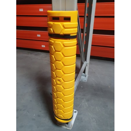 Pallet Racking Plastic Column Guard with Quick Release Cable Ties