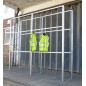 SH030 - 2 Bay Run Galvanised Hanging Garment Racking