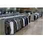 SH030 - 2 Bay Run Galvanised Hanging Garment Racking