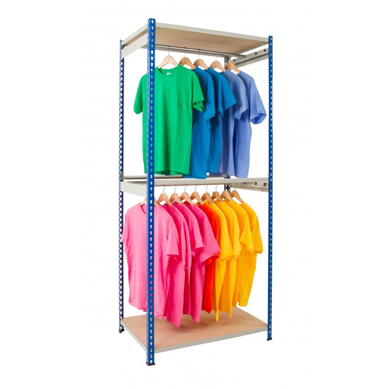 Single Garment Racking 1220mm Wide