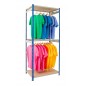 Single Garment Racking 1220mm Wide Single Garment Racking 1220mm Wide