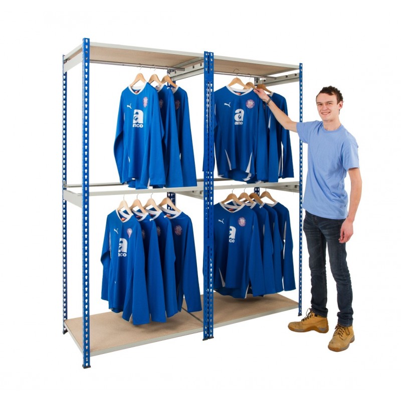 Single Garment Racking 1220mm Wide
