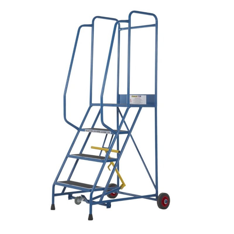 Warehouse Essential Safety Steps - 3 Tread Warehouse Essential Safety Steps - 3 Tread