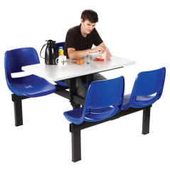 Canteen Table  - 4 Seats and table combined