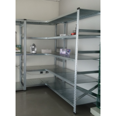 Corner Shelving Solution 2000mm (H) x 1500/1200mm(W) x 500mm(D)