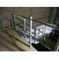 50x50mm Square Mezzanine Floor Handrail Post 50x50mm Square Mezzanine Floor Handrail Post
