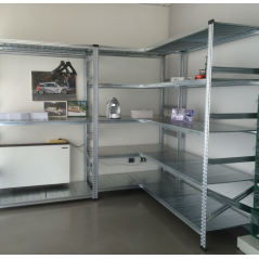 Corner Shelving Solution 2000mm (H) x 1500/900mm(W) x 600mm(D)