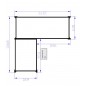 Corner Shelving Solution 2000mm (H) x 1500/900mm(W) x 600mm(D)