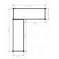 Corner Shelving Solution 2000mm (H) x 1500/1500mm(W) x 500mm(D) Corner Shelving Solution 2000mm (H) x 1500/1500mm(W) x 500mm(D)