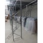 SH030 - Galvanised Hanging Garment Racking SH030 - Galvanised Hanging Garment Racking