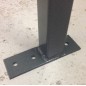 50x50mm Square Mezzanine Floor Handrail Post 50x50mm Square Mezzanine Floor Handrail Post