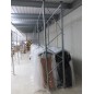 SH030 - Galvanised Hanging Garment Racking SH030 - Galvanised Hanging Garment Racking