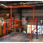 Standard Mezzanine Floor Pallet Gate Standard Mezzanine Floor Pallet Gate