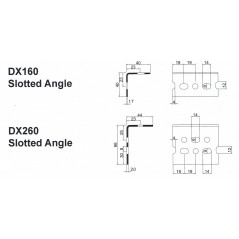 Dexion Slotted Angle DX160 Lengths